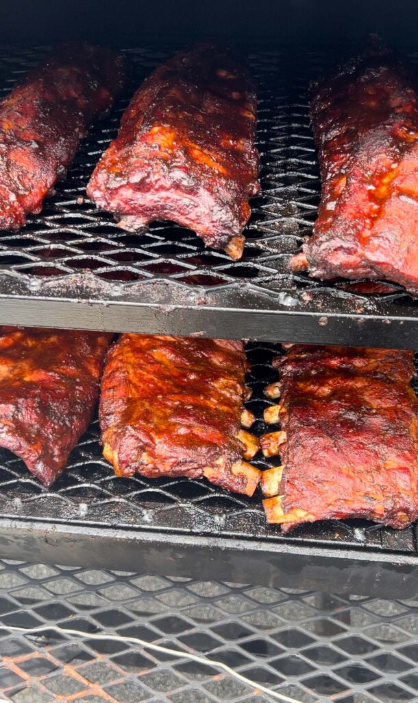 NSB Cars and BBQ Ribs on the smoker